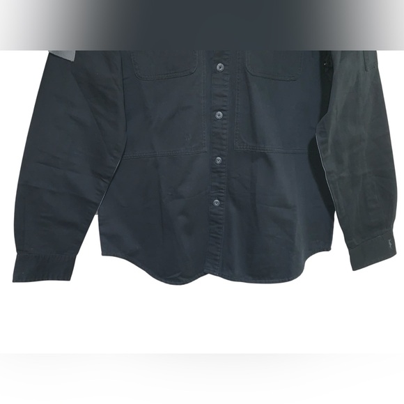 -NWT-Rare Vintage Triple Five Soul Utility Button Down Men's Shirt Black Size XL - Picture 5 of 14